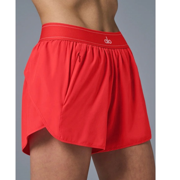 Alo Match Point Short NWT Red Hot Summer - Picture 2 of 4